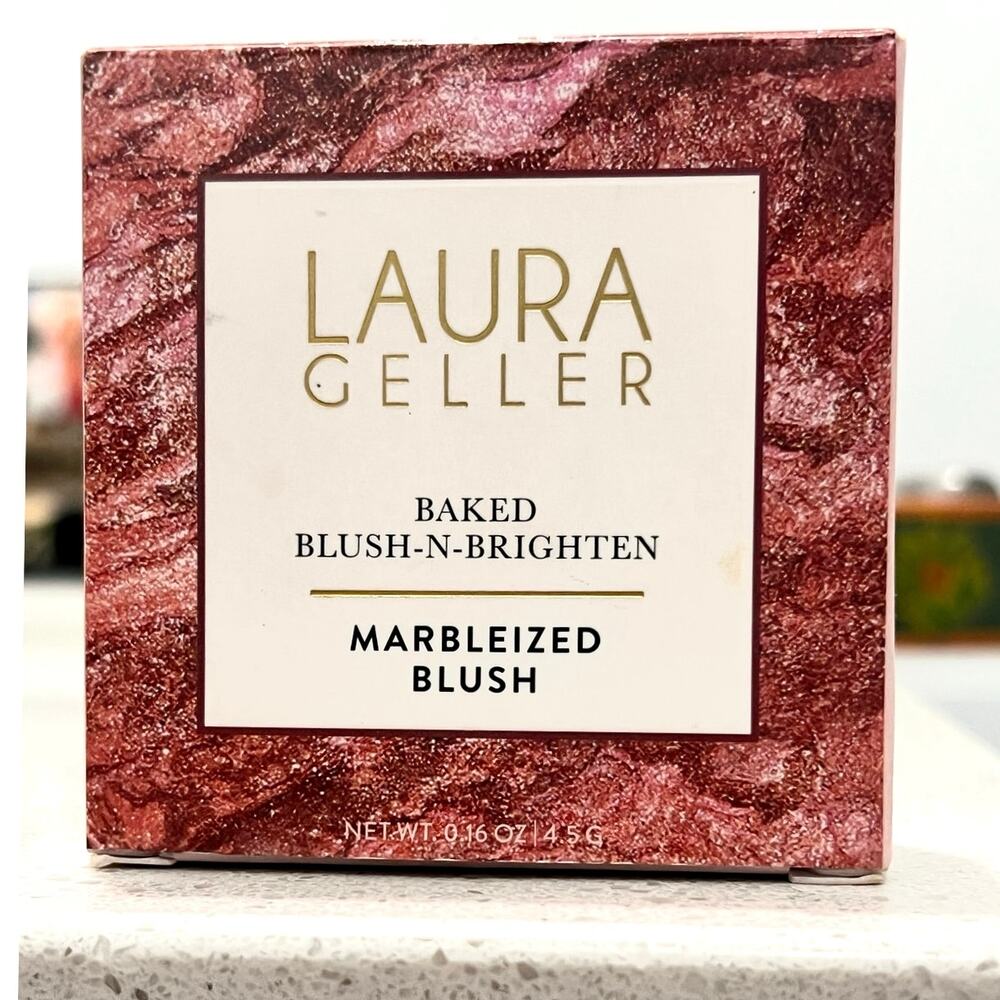 Laura Gellar Baked  -Sunswept- Blush – N – Brighten Marbelized Full Size